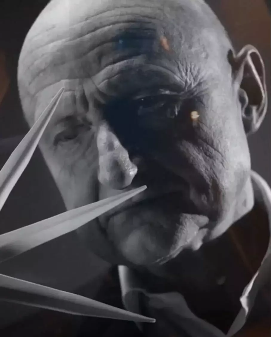 A master perfumer carefully working on fragrance formulation in a laboratory