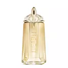 Flacon de parfum Alien Goddess sur fond gris clair