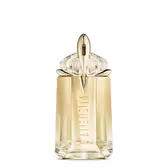 Flacon de parfum Alien Goddess sur fond gris clair